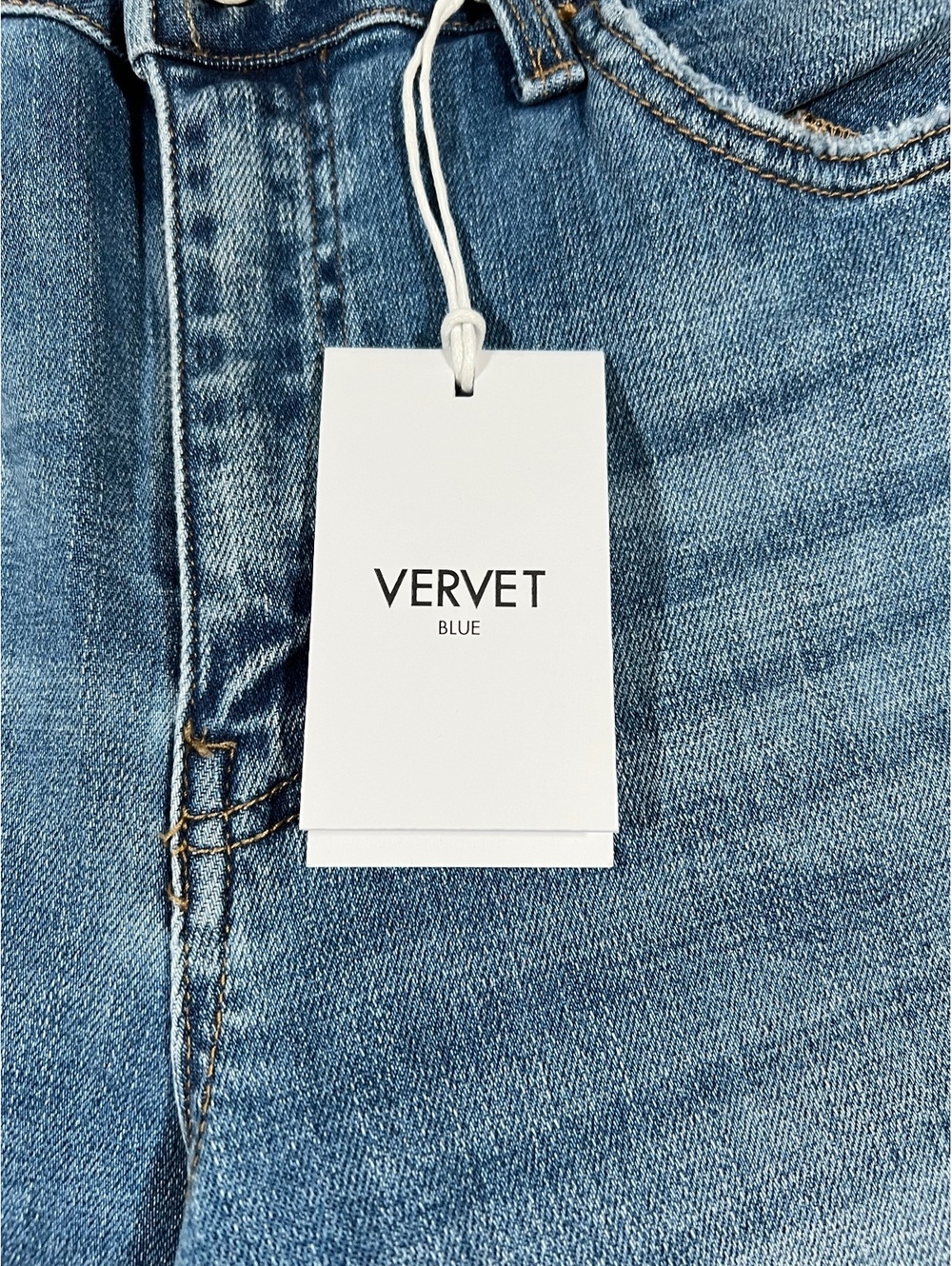 Vervet by Blue Jeans Kendall High-Rise Dad Jeans Women's Size 30 Distressed - Picture 5 of 7